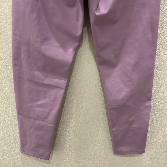Girlfriend Collective #4008 High Waist 7/8 Leggings Small Purple - Picture 6 of 8